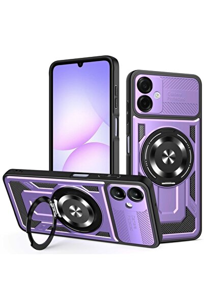 SKYDDAR INNOVATION Carcasă pentru Samsung Galaxy A07 4G, RuggedCam, inel magn...