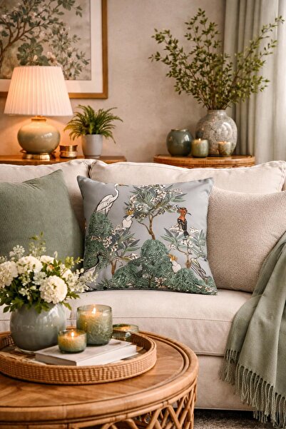 Evdek Double Side Printed Throw Pillow Cover 6Ebd39