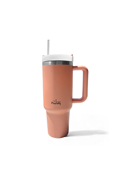 Any Morning كوب ترمس سعة 1200 مل - غطاء ثلاثي المراحل، مصنوع من الفولاذ المقا...