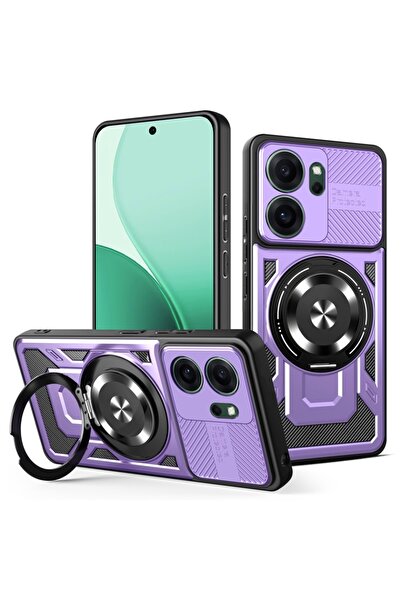 SKYDDAR INNOVATION Husă pentru Oppo Reno14 FS 5G / Reno14 F, RuggedCam, inel ...