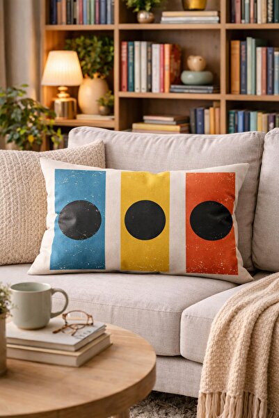 Evdek Husă de pernă dreptunghiulară cu două fețe TK26