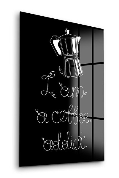 Decovetro Stakleni sto, kafa, zavisnik