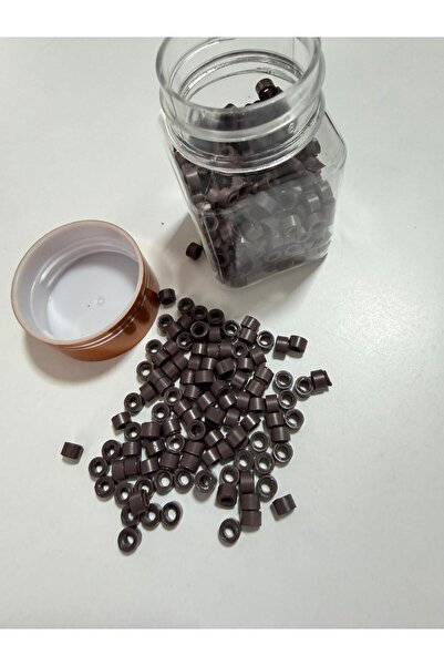 Çaça saç atölyesi Отворена кутия с мъниста за коса 500 броя мъниста за удължа...