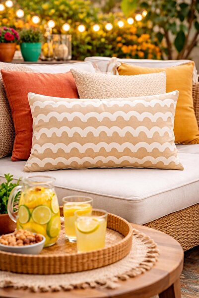 Evdek Husă de pernă dreptunghiulară dublă TK12