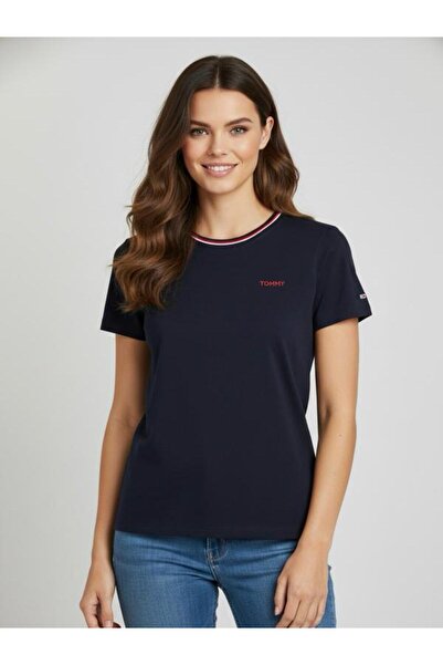 Tommy Hilfiger Essential signature collar t-shirt