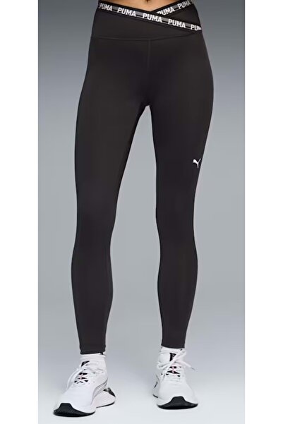 Puma 528498-01 W Strong CF Tght HW 7/8 Kadın Tayt SİYAH