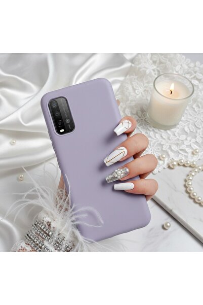 AKSEFİZZ Xiaomi Redmi 9T Uyumlu Kılıf Canlı Pastel Renkli Içi Kadife Yumuşak ...