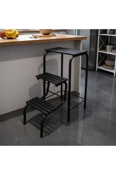 MİHMAN HOME Merdivenli Tabure Hem Merdiven Hem Tabure