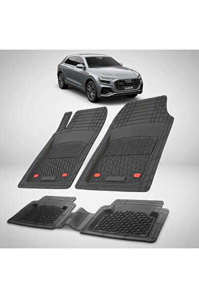 TEAMCAR Covorașe auto compatibile Audi Q8 4M8 SUV 2018-2025 |   Negru