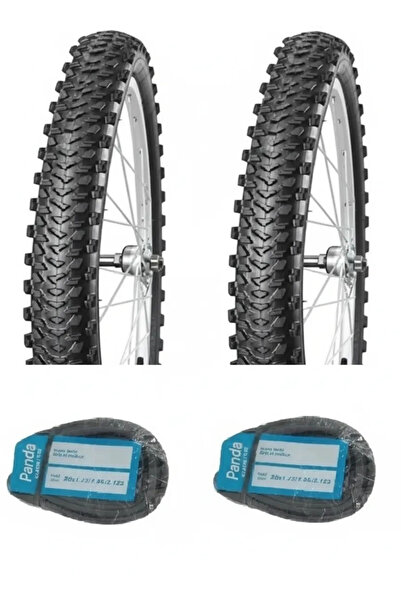 DIAMOND 26 Jant 26x1.95 Bisiklet Dış Lastiği B1435 X 2 Adet + Panda İç Lastik...