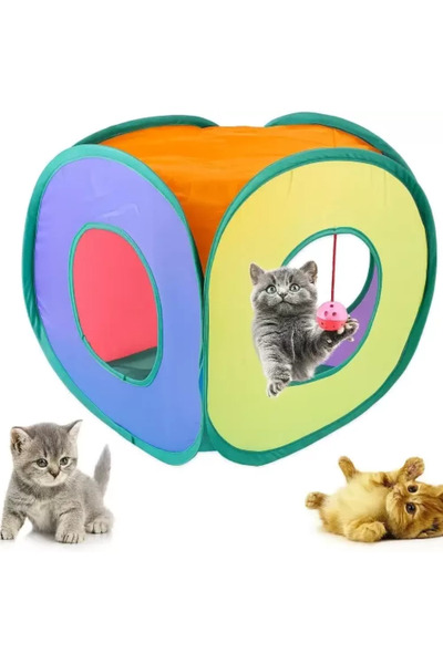 Twin Store Παιχνίδι με μπάλες για γάτες - Τούνελ παιχνιδιού