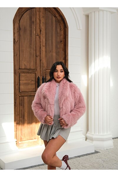 MODA DURAĞI Blana scurtă artificială importată premium pentru femei