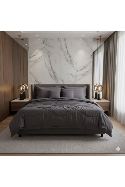 FoamZone 10-piece plain microfiber comforter