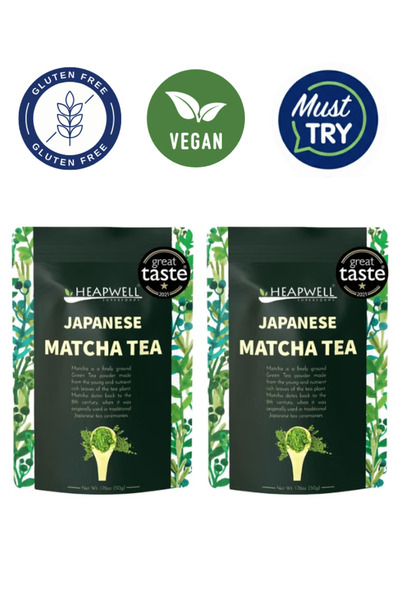 Matcha مسحوق شاي أخضر ياباني من هيبويل سوبر فودز، ٥٠ غرام | مصدره شيزوكا، الي...