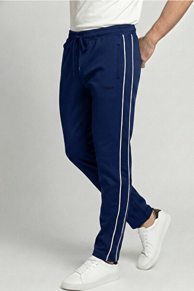 OXVİN Double Ribbed Pocket Zippered Filet Tubular Leg Compact Sweatpants (Com...