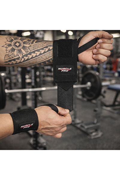 MUSCLE PRO FITNESS AĞIRLIK BİLEKLİĞİ BİLEK KORUYUCU WRIST WRAPS