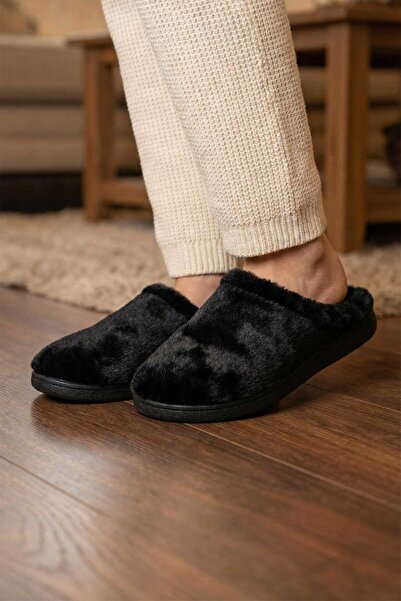 GEZER Kadın Kışlık Rahat Taban Ev Bahçe Gondol Terlik