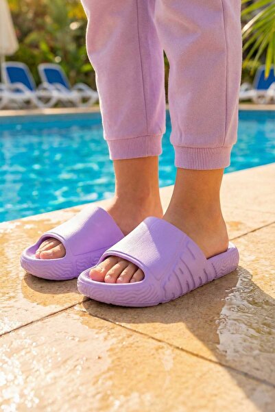 GEZER Yazlık Kız Çocuk Eva Islak Zemine Uygun Ev Bahçe Banyo Havuz Terlik