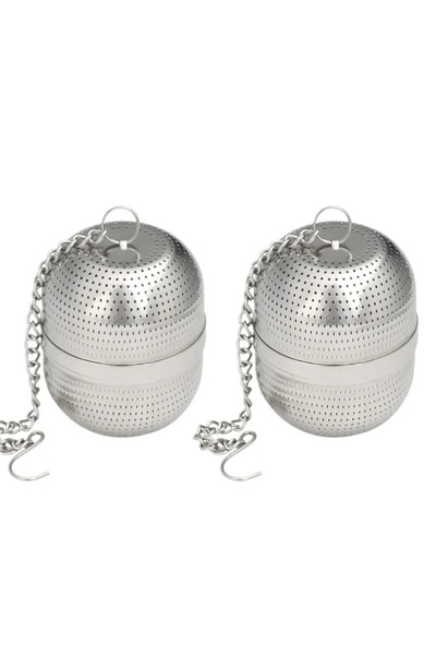 Choice 2pcs Ball Tea Infuser Stainless Steel , Extra Fine Mesh Tea Strainers ...