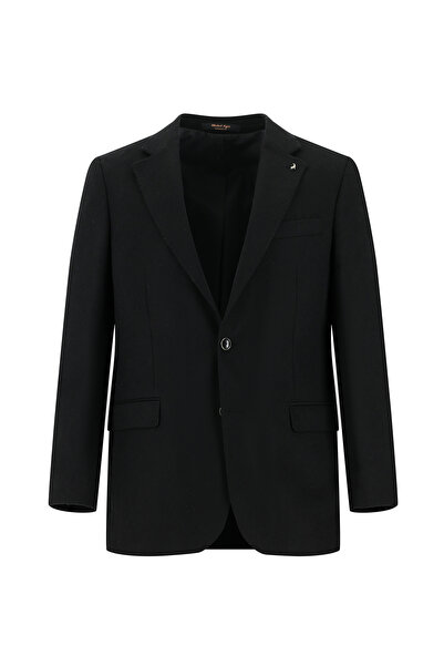 Abdullah Kiğılı 4 Drop Relaxed Fit Rahat Kesim Yünlü Blazer Ceket