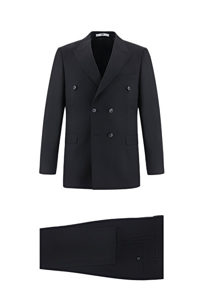 Kiğılı 6 Drop Regular Fit Standard Cut Wool Double-Breasted Suit