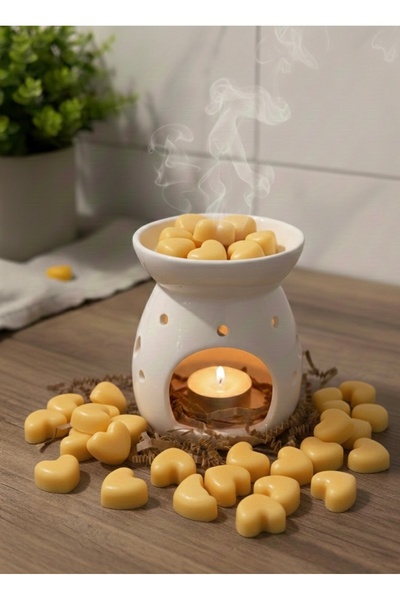 JENNEBELLA 15’li Kalp Formlu Kokulu Mum (Wax Melt) Seti – Aromaterapi ve Ev K...