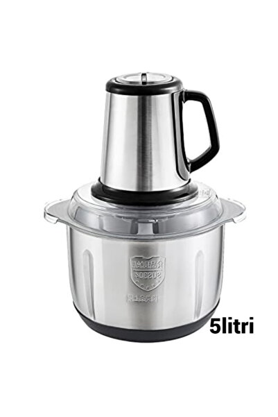 OEM Tocator electric pentru carne si legume, 4 lame din otel inoxidabil de in...