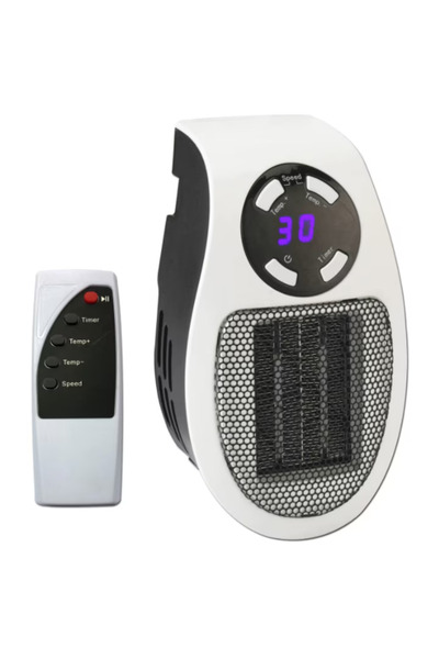 OEM Aeroterma Mini Portabila Pentru Priza Cu Telecomanda 500W