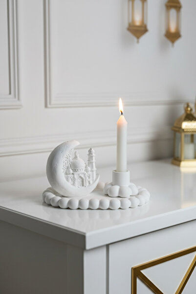LALEZEN HOME RAMAZAN DEKORLARI ŞIK STANT MUMLUK VE OBJESİ