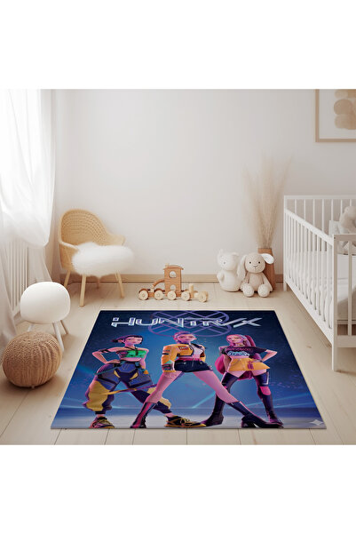 GENELOEM HUNTRİX KIZ EKİBİ LACİVERT ÇOCUK HALISI