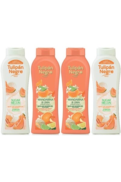 Tulipan Negro Set FruitFantasy-Gel de dus- 4bucati- 4x650ml