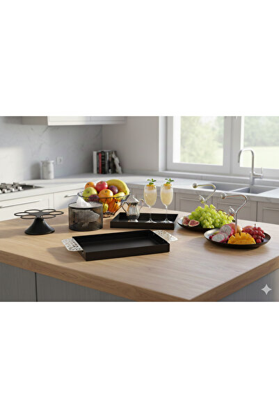 Generic Hospitality set (dessert holders, cup holder, napkin holder and servi...