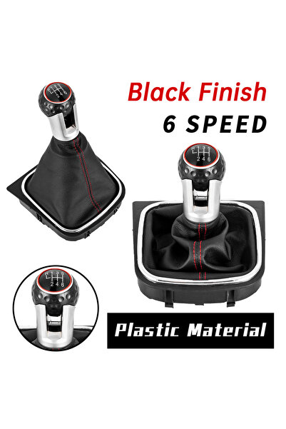 Choice1 6 Speed red Suit High Quality Car Accessories 5/6 Speed Manual Shift ...