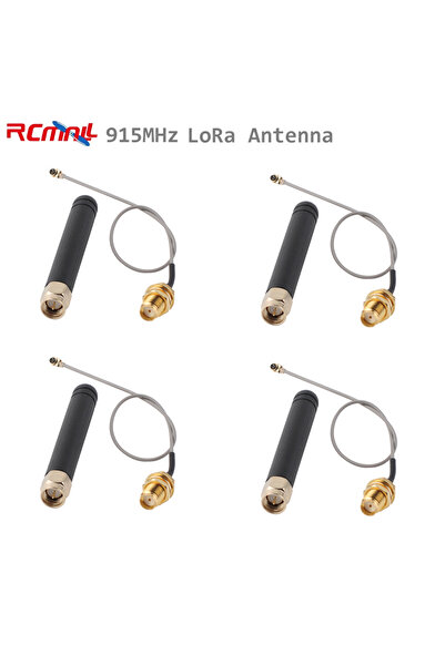 Choice 4PCS 915MHz 4PCS 868MHz 915MHz LoRa Antenna U.FL/I-PX to SMA Connector...