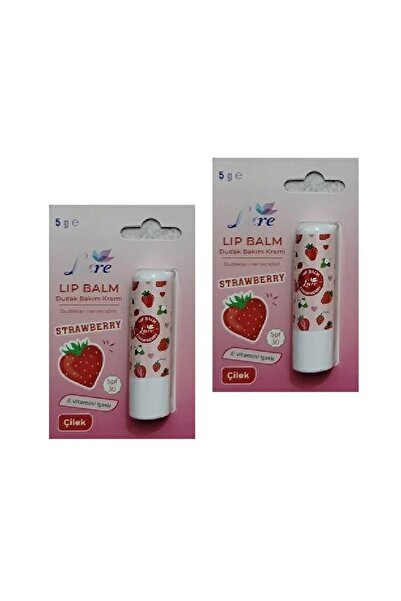LURE Lip Balm Çilek 2 ADET