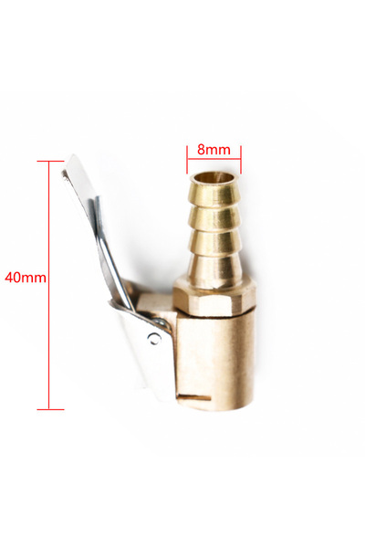 Choice1 1pc 8mm 6mm/8mm Car inflation quick coupler Tire Air Chuck Inflator P...