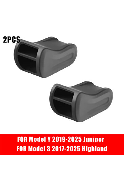 choice2 قطعتان من مشابك معطر جو للسيارة تسلا موديل Y جونيبر 2025، تُستخدم لتع...