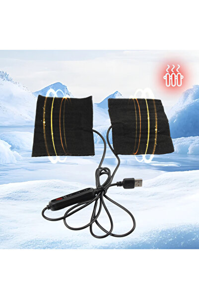 Choice قفازات تدفئة للدراجات النارية 5 فولت، تعمل بمنفذ USB، مناسبة للدراجات ...