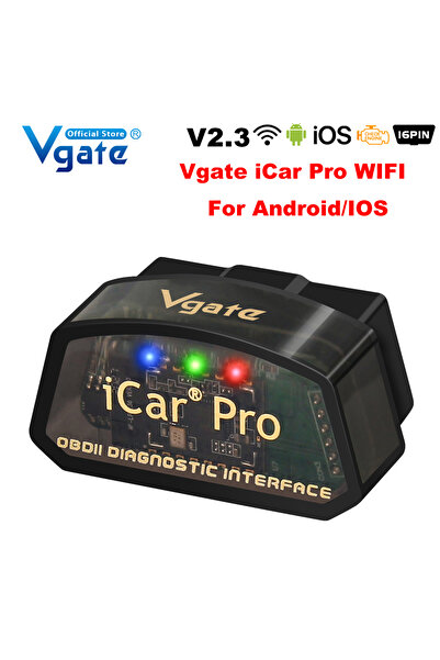 Choice1 جهاز فحص أعطال السيارات Vgate iCar Pro ELM327 OBD2 بتقنية واي فاي وبل...
