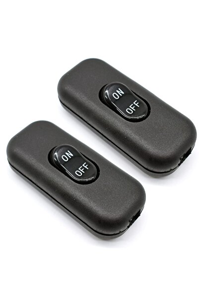 Choice مفتاحان سلكيان أسودان مدمجان، يعملان بتيار متردد 250 فولت و6 أمبير، لل...