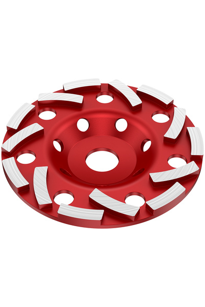 Choice قرص تجليخ ماسي واحد، قطر 125 مم، عجلة تجليخ كوبية كاشطة، عجلة صنفرة ما...