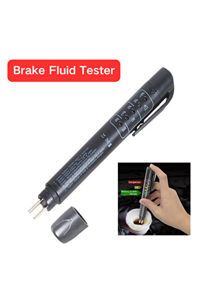 Choice قلم اختبار سائل الفرامل العالمي مزود بمؤشر LED، أداة تشخيص دقيقة لجودة...