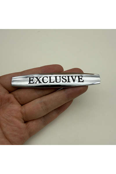 Choice Chrome 3d Metal Logo Exclusive Badge Sticker Car Fender Side Emblem Fo...