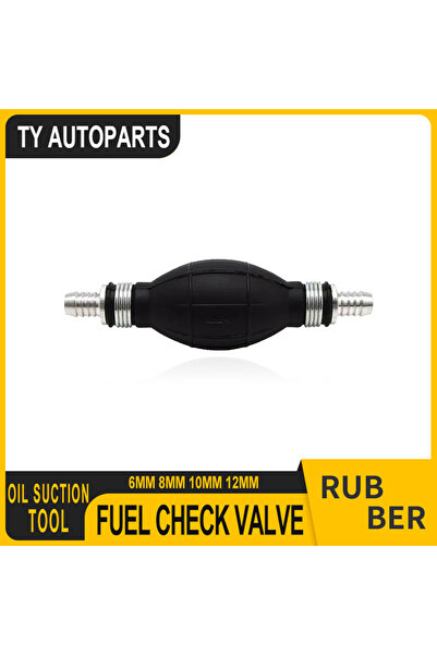 Choice1 مضخة وقود يدوية من الألومنيوم 8 مم، مضخة يدوية لتحضير الوقود، مضخة نق...