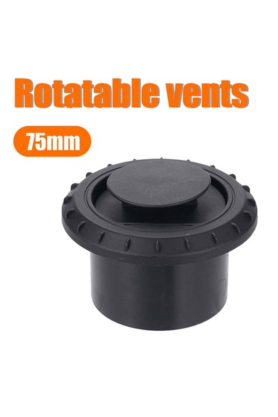 Choice وصلة أنبوب مسطح دوارة لتوصيل تهوية سخان ديزل 75 مم / 60 مم / 75 مم