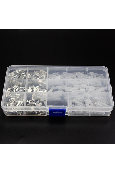 Choice 270pcs 270PCS 2.8/4.8/6.3mm Female/Male Spade Terminals Wire Connector...