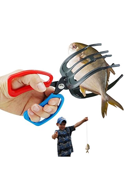 Choice Red Three-Claw Metal Fish Grips - Control And Secure Your Catch With Ease