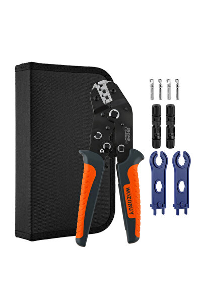 Choice مجموعة أدوات تجعيد الأسلاك الكهروضوئية SN-2546B، مجموعة كماشة تجعيد ال...