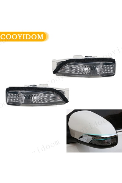 choice2 إشارة انعطاف واحدة فقط للمرآة الجانبية اليسرى لسيارة تويوتا أوريس، سي...