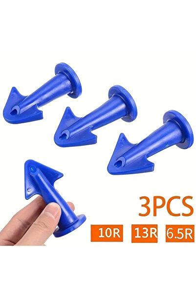 Choice أداة يدوية لتطبيق الجص مكونة من 3 قطع، مصنوعة من البلاستيك المتين، لتش...